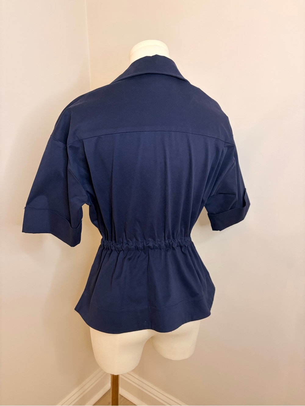 STAUD Bristol Top In Navy Size XS - Picture 6 of 11